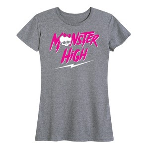 Women's - Monster High - Monster High Lightning Logo Short Sleeve Graphic T-Shirt - 1 of 4