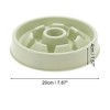 Unique Bargains Convenient Round Dog Water Bowl 1 Pc - 2 of 4