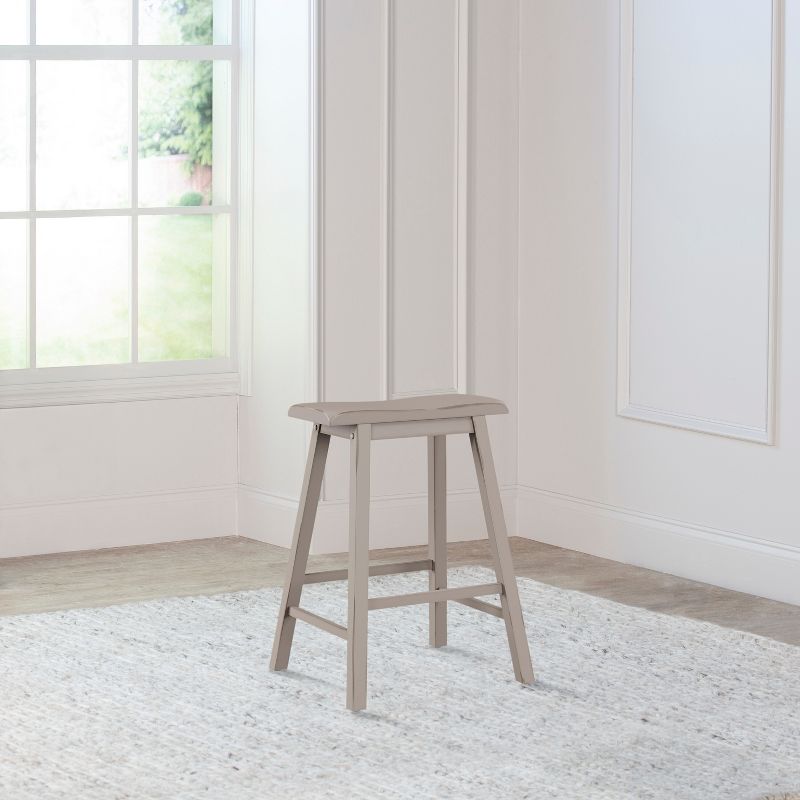 Moreno Backless 24" Non Swivel Counter Height Barstool - Hillsdale Furniture, 3 of 12