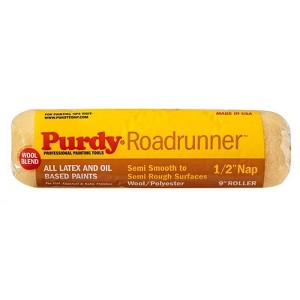 Purdy Roadrunner Polyester 9 in. W X 1/2 in. Regular Paint Roller Cover 1 pk (Case of 15) - 1 of 1