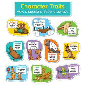 Scholastic Teaching Solutions Character Traits Bulletin Board Set