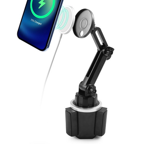 Just Wireless Magnetic Charging For Magsafe Charger Car Mount - Black :  Target