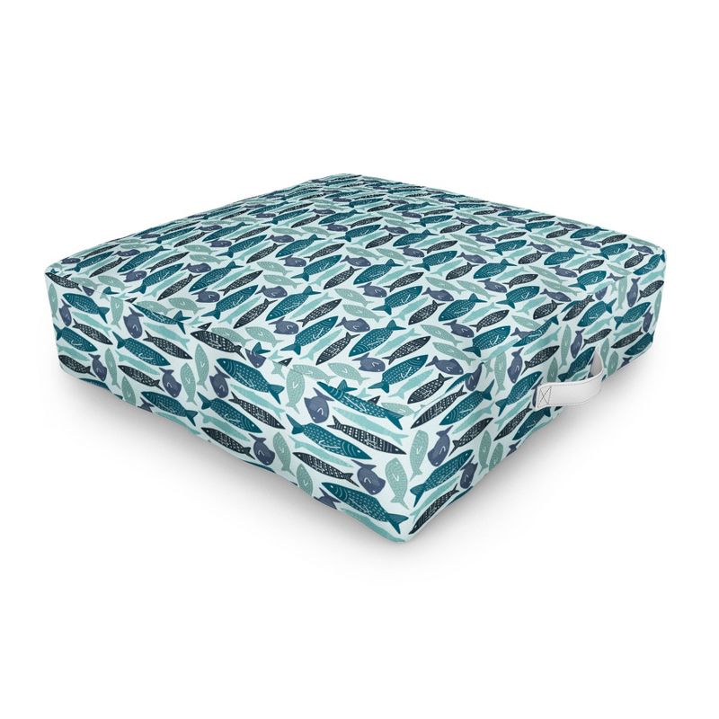 Coastl Studio Reef Fish Outdoor Floor Cushion - Deny Designs, 1 of 3