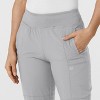 Wink W123 Women's Comfort Waist Cargo Jogger Scrub Pant Petite - 4 of 4