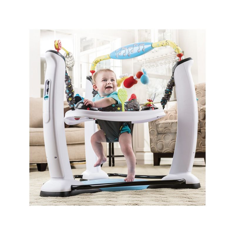 Evenflo ExerSaucer Jump and Learn Jam Session Musical Bouncer Activity Station Jumper for Infants and Babies with Over 26 Fun Activities, 5 of 8