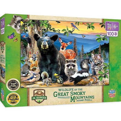 MasterPieces Inc Wildlife of Great Smokey Mountains National Park 100 Piece Jigsaw Puzzle