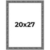 PosterPalooza | Distressed Black Picture Frame - UV Acrylic, Foam Board Backing, Hanging Hardware - 2 of 4