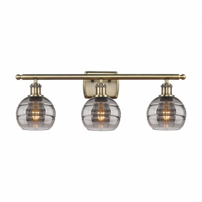 Rochester - 3 Light Bath Vanity In Industrial Style-8.88 Inches Tall and 25.88 Inches Wide