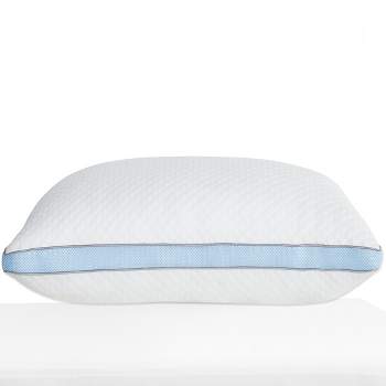Luxury Pillow - Loft Memory Foam - Soft Down Alternative - Cooling Pillows for Back, Stomach or Side Sleepers - Medium Soft by California Design Den