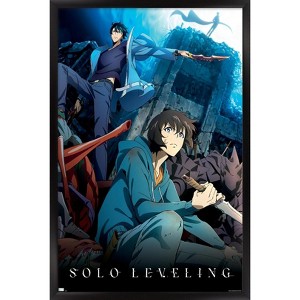 Trends International Solo Leveling - Key Art 2 Framed Wall Poster Prints - 1 of 4