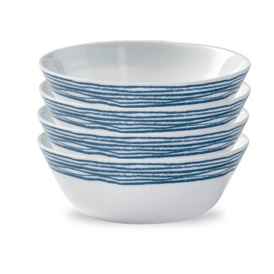 Corelle 18oz 4pk Glass Geometrica Everyday Bowls Target