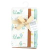 Hudson Baby Cotton Flannel Burp Cloths, Desert Cactus 4-Pack, One Size - 2 of 4