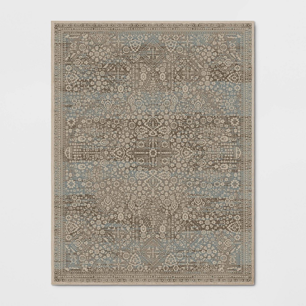 6'6inx10' Greenvale Fleck Woven Area Rug Brown - Threshold™