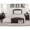 AFI Furnishings Warren Platform Bed T with Footboard & T Trundle ES - 3 of 4