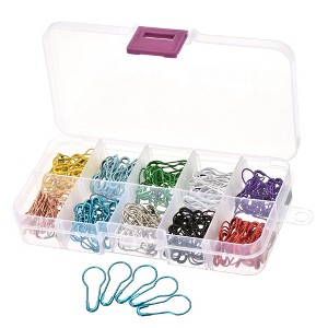 Unique Bargains Metal DIY Blankets Crafts Brooch Making Home Sewing Safety Pins - 1 of 4