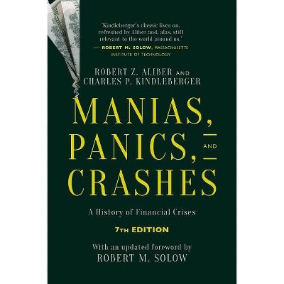 Manias, Panics, and Crashes - 7th Edition by  Robert Z Aliber & Charles P Kindleberger (Paperback)