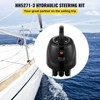 VEVOR Outboard Hydraulic Steering Pump Helm 300 HP Hydraulic Pump HH5271-3 for Cruisers Runabouts Boats,Black - 3 of 4