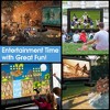 Tangkula 14 Ft Inflatable Movie Screen Outdoor Projector Screen w/ Air Blower Carry Bag - 4 of 4