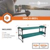 Disc-O-Bed Youth Double Cot Kid-O-Bunk, Modular for Bunk Beds, Dual Cots, or Bench with 2 Carry Bags - 2 of 4