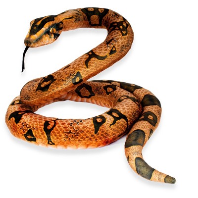 Underwraps Costumes Real Planet Python Brown 118 Inch Realistic Soft Plush