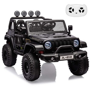 Garvee 24V Kids Ride On Car 2 Seater Battery Powered Truck Cars for Toddles 2WD/4WD Switchable Electric Vehicles with Remote Control, Trunk - 1 of 4