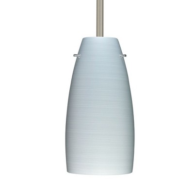 Besa Lighting Tao 10 1 - Light Pendant in  Satin Nickel