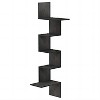 Furinno Modern 5-Tier Ladder Shelf Floating Wall Mounted Bookshelf Corner Display Storage Organizer Shelf,Espresso - 4 of 4