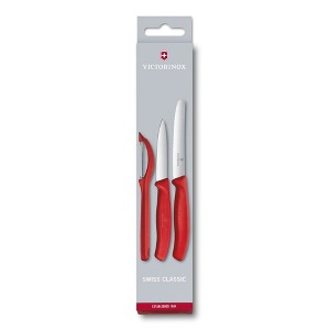 Victorinox Swiss Classic 3 Piece Paring Knife Set With Peeler - 1 of 1