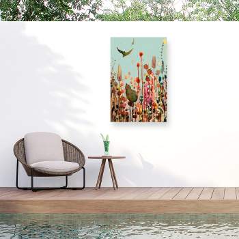 "Learning To Fly (Blue Sky)" Outdoor Canvas