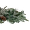 Northlight Real Touch™️ Pre-lit Pinecone and Mixed Pine Artificial Mailbox Christmas Swag - 36" - 4 of 4