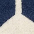 dark blue / ivory