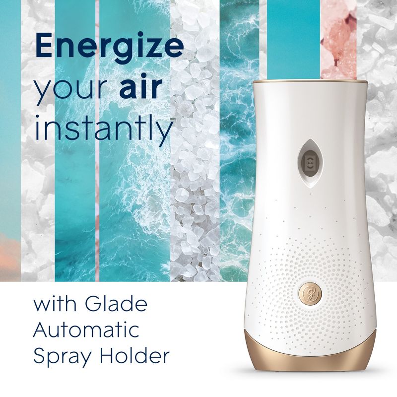 Glade Automatic Spray Air Freshener Refills - Sky &#38; Sea Salt - 12.4oz/2pk, 6 of 16