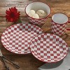 Park Designs Check Chicken Coop Salad Plate Set of 4 - 2 of 3