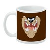 Looney Tunes Taz Face Ceramic Coffee Mug, Novelty Gift Mugs for Coffee, Tea and Hot Drinks, 11oz, White - image 3 of 4