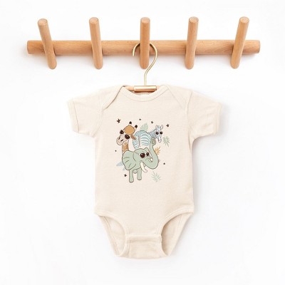 The Juniper Shop Wild One Animals Baby Bodysuit