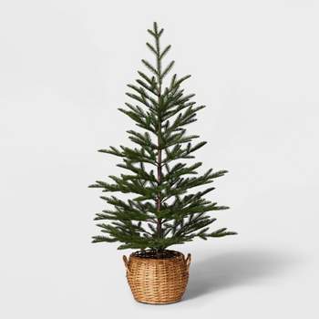 Large Christmas Tree in Basket - Threshold™ designed with Studio McGee
