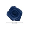 Unique Bargains Polyester Lightweight Texture Durable Ribbon Roses 50 Pcs - 2 of 4