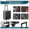 186-Piece Tool Set, Household Tool Kit with Aluminum Trolley Case, Repair Mechanic Tool Sets Portable Hand Tool Set with Hammer Wrench - 2 of 4
