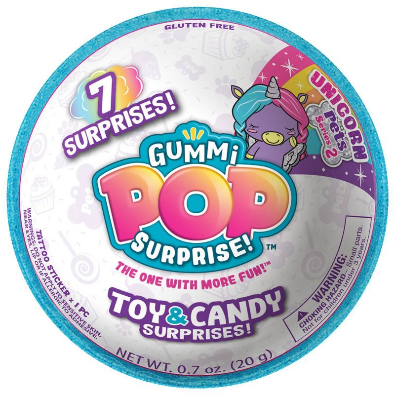 Gummy Pop Surprise Unicorn Pets - .71oz, 1 of 4