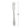 Smarty Had A Party Silver Baroque Plastic Dinner Forks - 240 pcs - 3 of 4