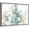 Amanti Art Eucalyptus I White Crop by Danhui Nai Framed Canvas Wall Art - 3 of 4