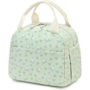 Lunch Bag for Women Men Cute Corduroy Lunch Tote Bags Reusable ...