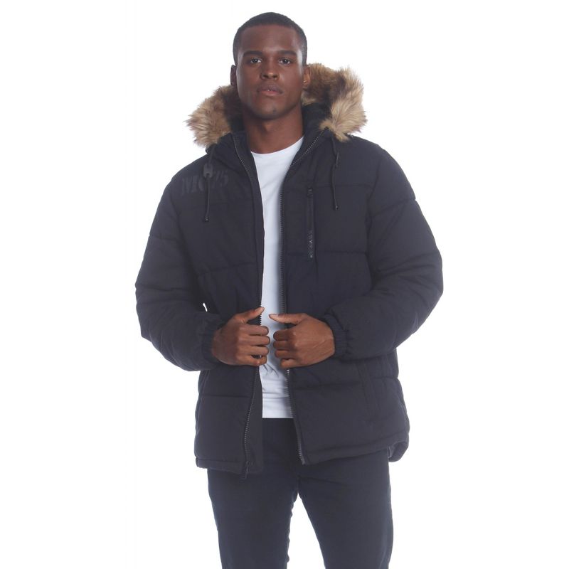 Members Only Mens Cotton Puffer Jacket, 1 of 5