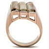 Slickblue Rose Gold Brass Ring with Topaz Synthetic Spinel - Chic Spinel Design, Women's Jewelry, Size 5-9 - 4 of 4