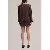 Women's Knit Sweater Tie Front Cardigan - MOD REF - 4 of 4