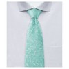 Jacob Alexander Men’s Floral Cotton Necktie - 4 of 4
