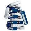 MasterPieces Real Wood Block Tumble Towers - NFL Dallas Cowboys - 3 of 4