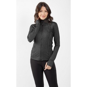 90 Degree By Reflex Womens Lightweight, Full Zip Running Track Jacket - 1 of 4