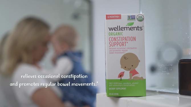 Wellements Organic Constipation Support - 4 fl oz, 2 of 7, play video