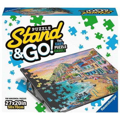 Ravensburger Black Portable Puzzle Stand for 27x20 Inch Jigsaws